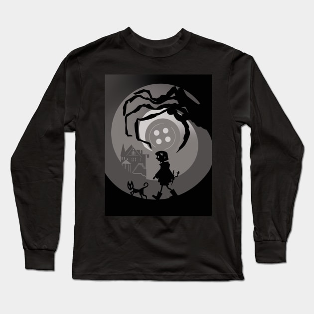 Coraline Long Sleeve T-Shirt by MayaJacko